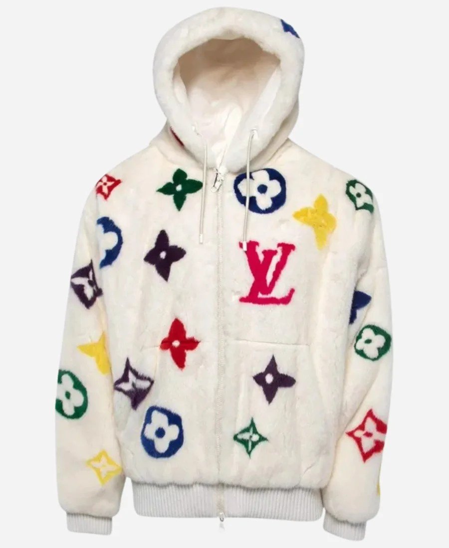 Louis Vuitton Mink Monogram Fur Jacket
