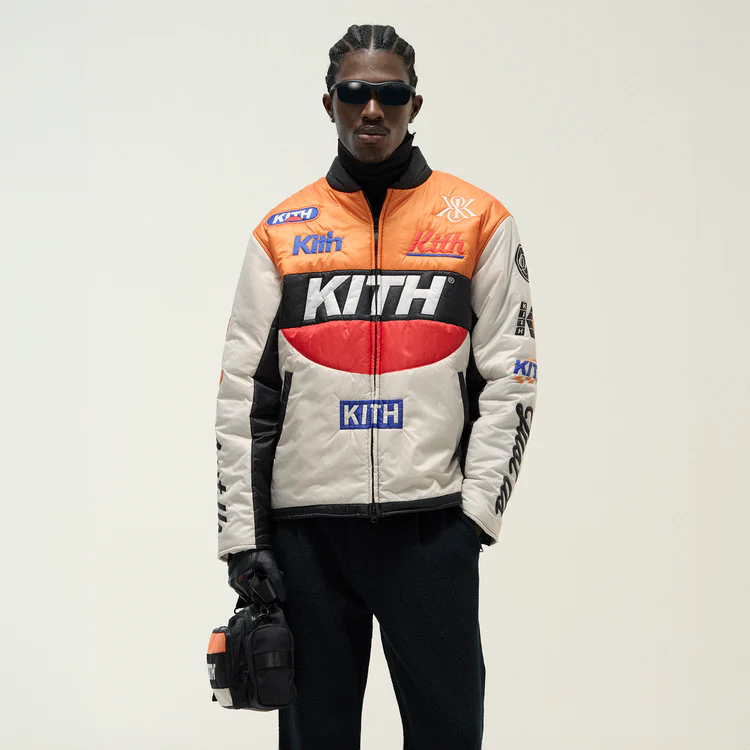 Kith Full Zip Brixton Puffed Shirt Jacket - Image 2