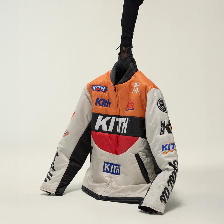 Kith Full Zip Brixton Puffed Shirt Jacket - Image 3