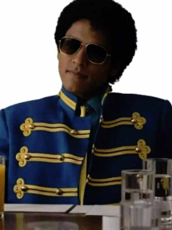Michael 2026 Jaafar Jackson Blue Jacket - Image 2