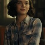 Landman S2 Paulina Chávez Blue Plaid Shirt