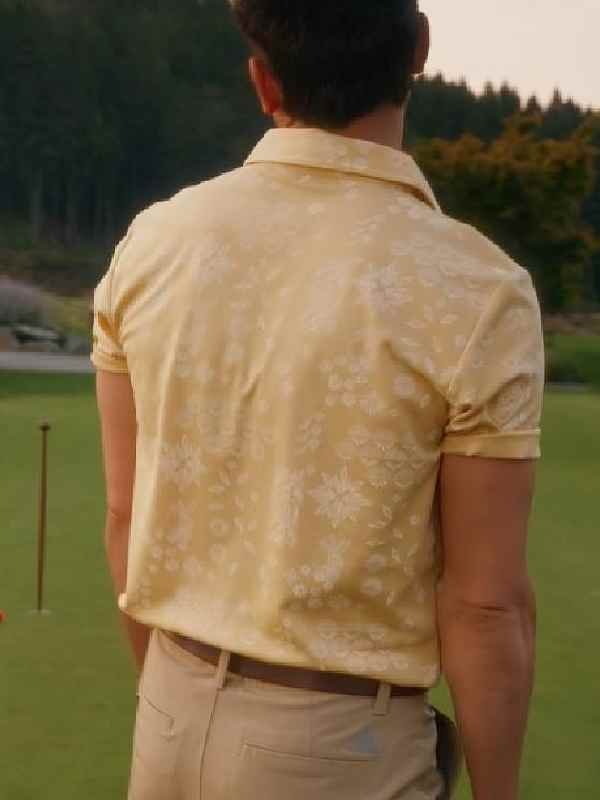 I’ll Be Seeing You 2026 Tyler Hynes Floral Tile Print Polo - Image 2