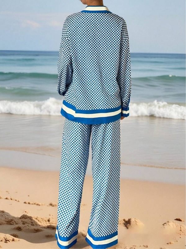 Below Deck Down Under S4 Daisy Kelliher Beach Pant Set - Image 3