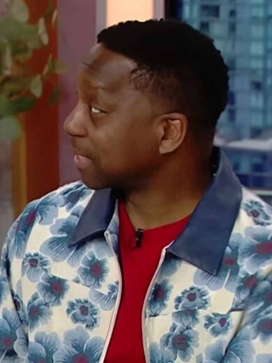 The Social Nigel Downer Blue Floral Jacket
