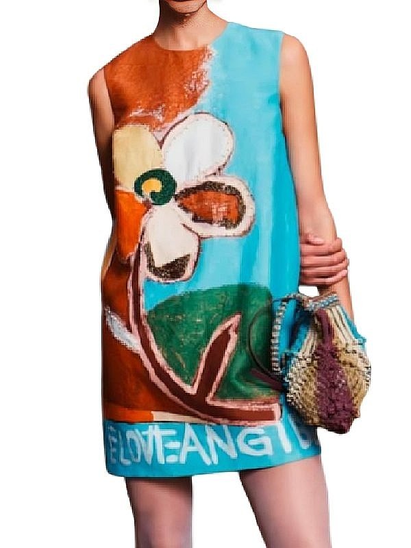 The Today Show Anne Hathaway Floral Mini Dress - Image 4