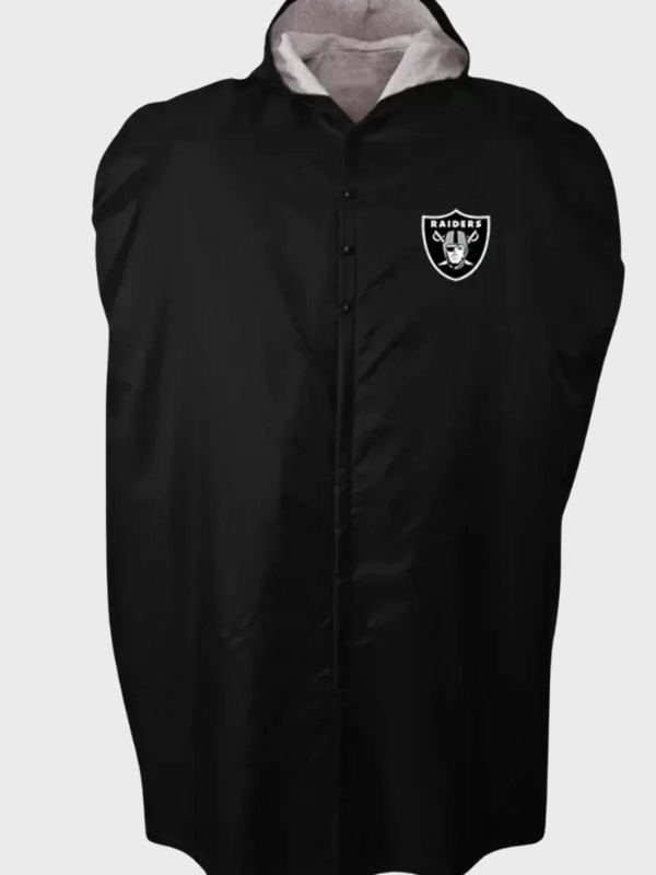 Raiders Las Vegas Cape Coat