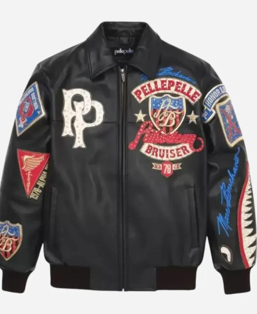 Pelle Pelle American Bruiser Leather Jacket - Image 5