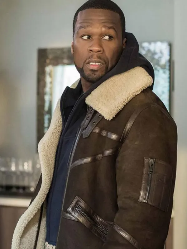 50 Cent Power Kanan Brown Jacket - Image 3
