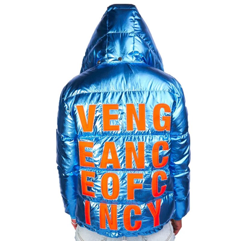 King Von Broke Opps Puffer Jacket - Image 4