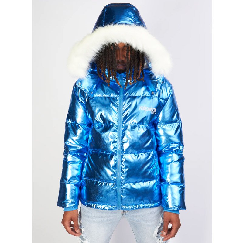 King Von Broke Opps Puffer Jacket - Image 3