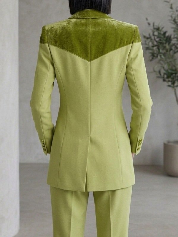 Margo’s Got Money Troubles Nicole Kidman Green Longline Blazer