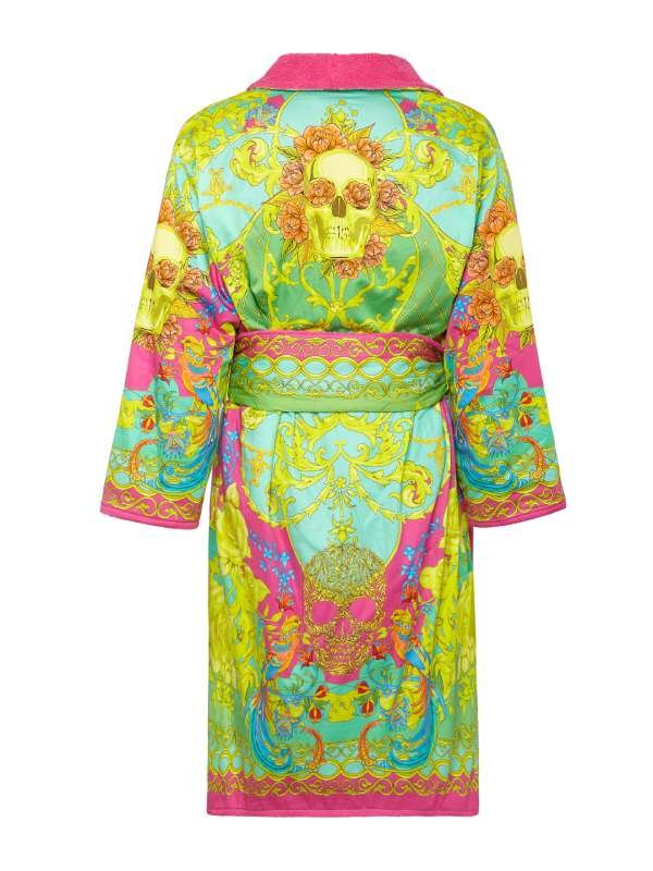 72 Hours 2026 Kevin Hart Baroque Print Bathrobe