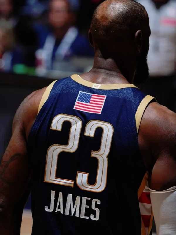 Stars vs Stripes Gameday LeBron James NBA All-Star Jersey