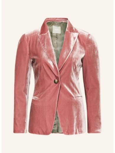 Fake 2024 Asher Keddie Pink Velvet Blazer