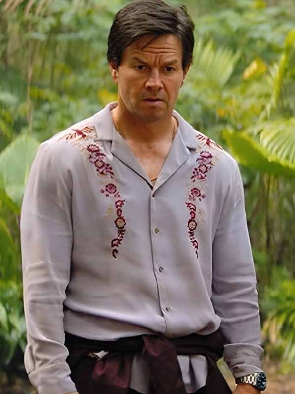 Balls Up 2026 Mark Wahlberg Floral Embroidered Shirt