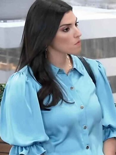 General Hospital 2026 Amanda Setton Button Down Bodysuit