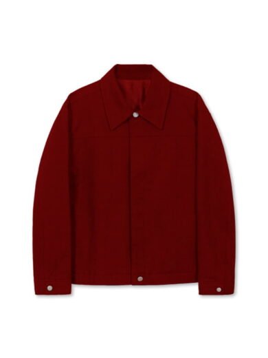Cotton Trucker Jacket RED