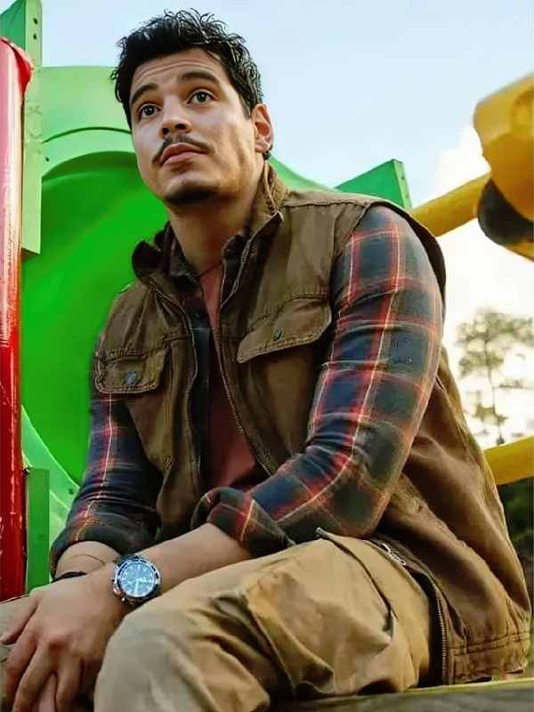 Hive 2026 Aaron Dominguez Brown Cotton Vest