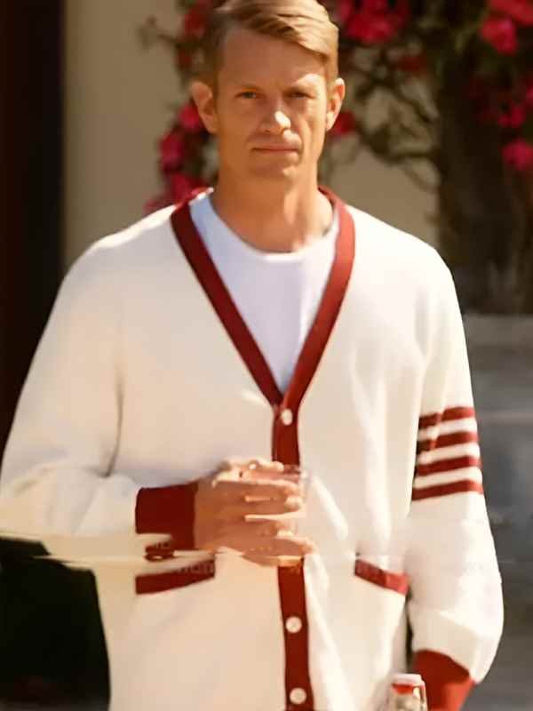 Imperfect Women 2026 Joel Kinnaman 4-Bar Cardigan