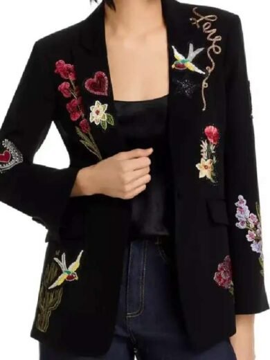 Hacks 2026 Jean Smart Embellished Blazer