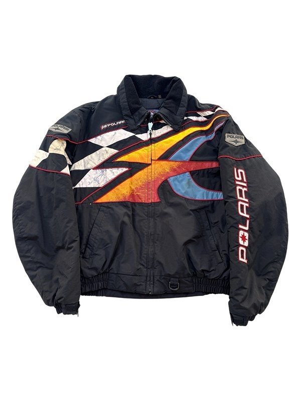 Off Campus 2026 Julia Sarah Stone Racing Jacket - Image 3