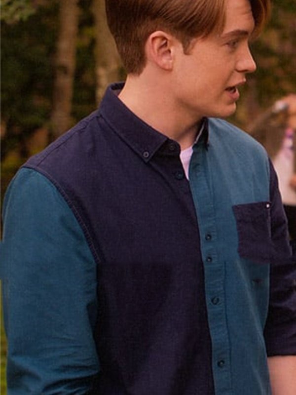 Heartstopper S2 Kit Connor Colorblock Shirt - Image 2
