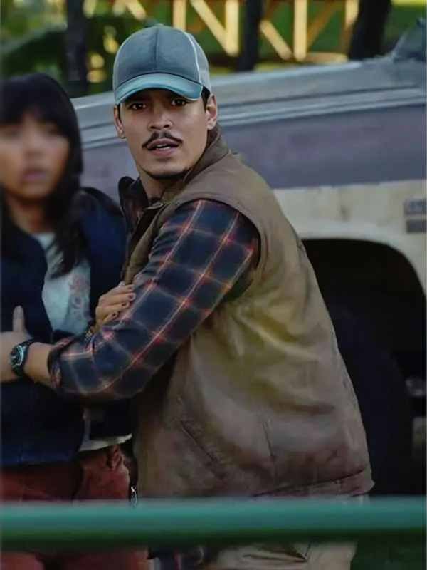 Hive 2026 Aaron Dominguez Brown Cotton Vest