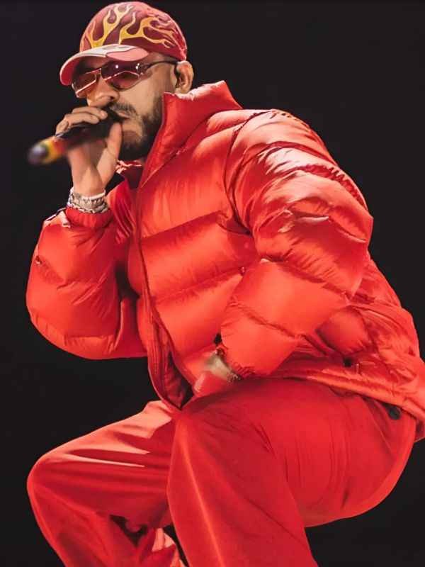 Medellín 2026 Ryan Castro Red Puffer Jacket
