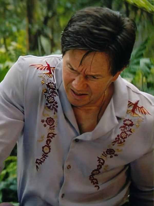 Balls Up 2026 Mark Wahlberg Floral Embroidered Shirt