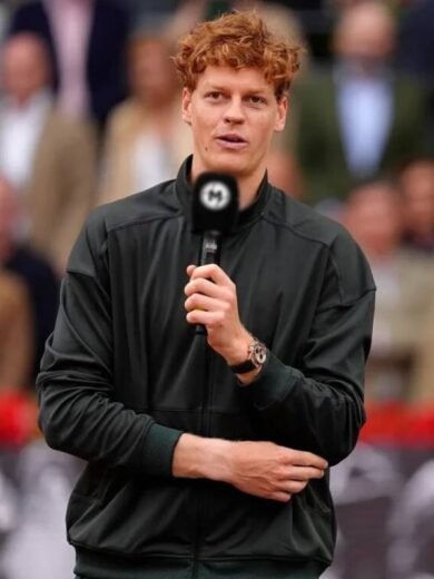 Mutua Madrid Open 2026 Jannik Sinner Black Jacket