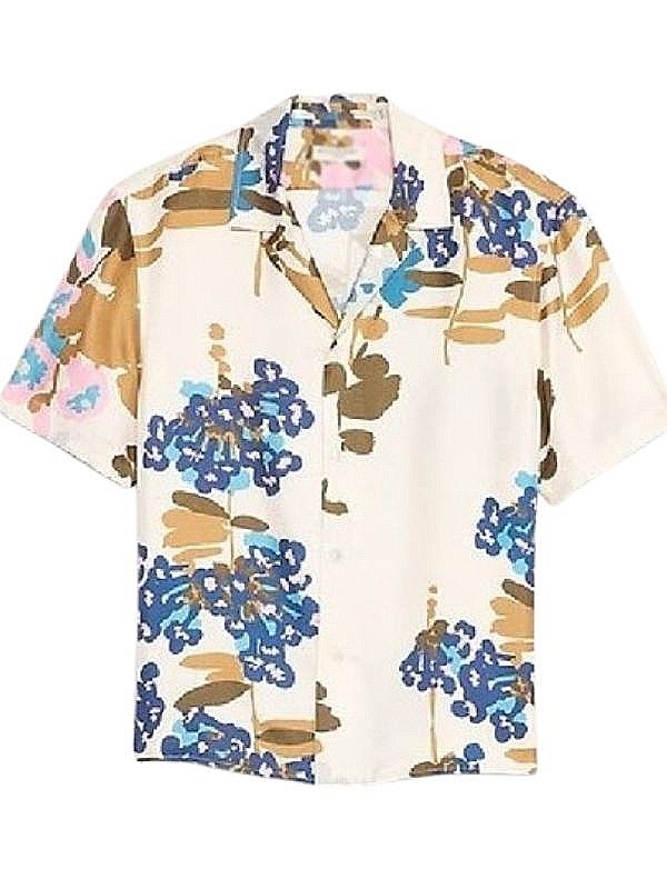 Perfect Match S4 Nick Lachey Blue Floral Shirt