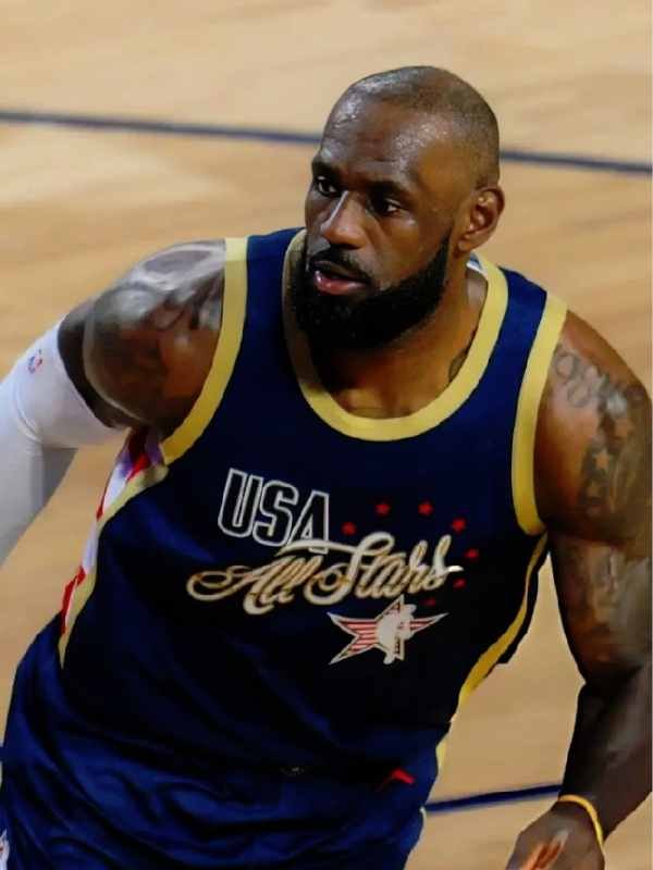 Stars vs Stripes Gameday LeBron James NBA All-Star Jersey