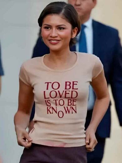 The Drama 2026 Zendaya Beige T-Shirt