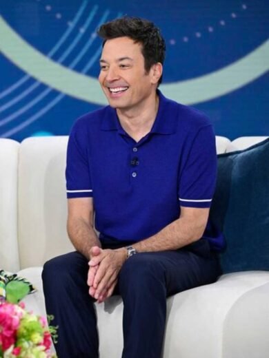 Today Show Jimmy Fallon Blue Polo