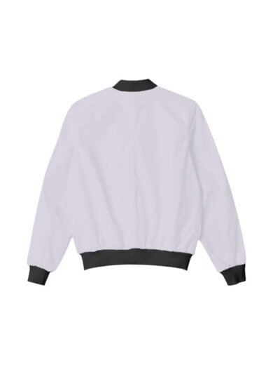 White Plain Bomber Jacket