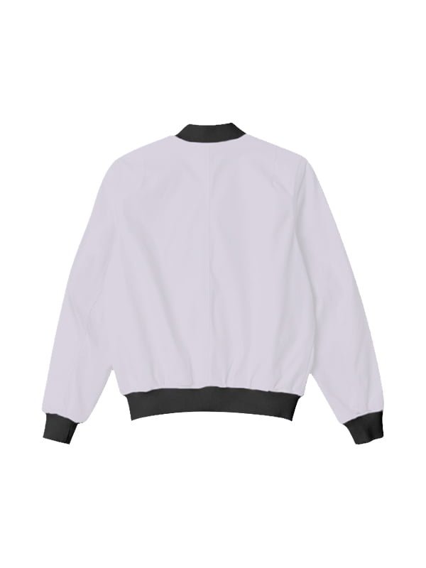 White Plain Bomber Jacket