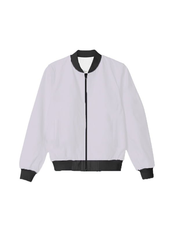White Plain Bomber Jacket
