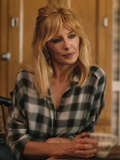 Yellowstone S5 Kelly Reilly Checked Shirt
