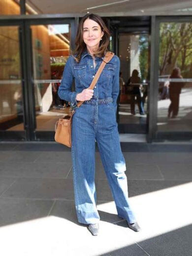 NYC 2026 Christa Miller Denim Jumpsuit