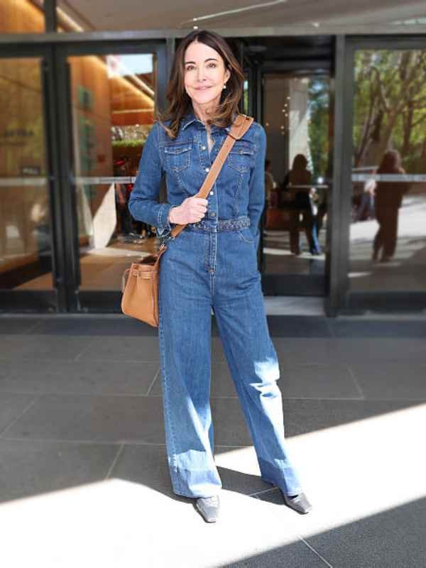 NYC 2026 Christa Miller Denim Jumpsuit