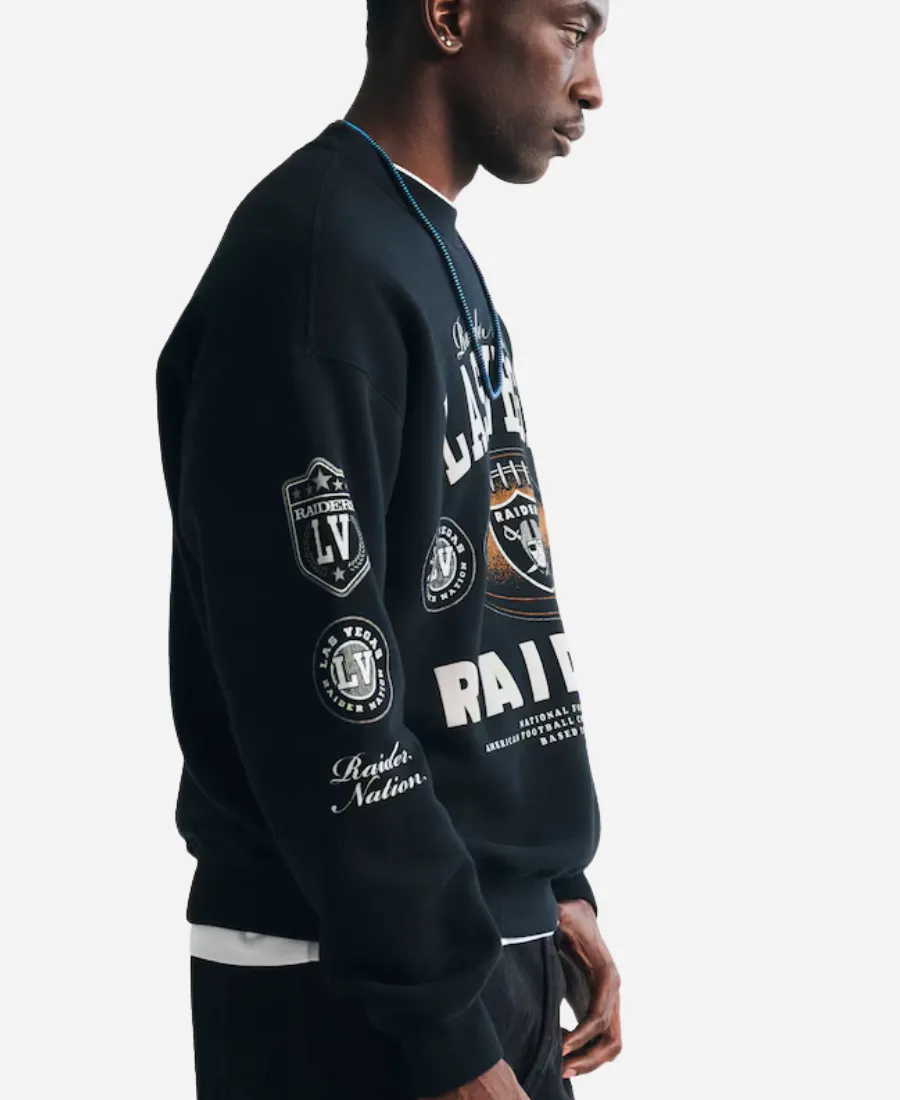 Abercrombie & Fitch Raiders Black Sweatshirt - Image 3