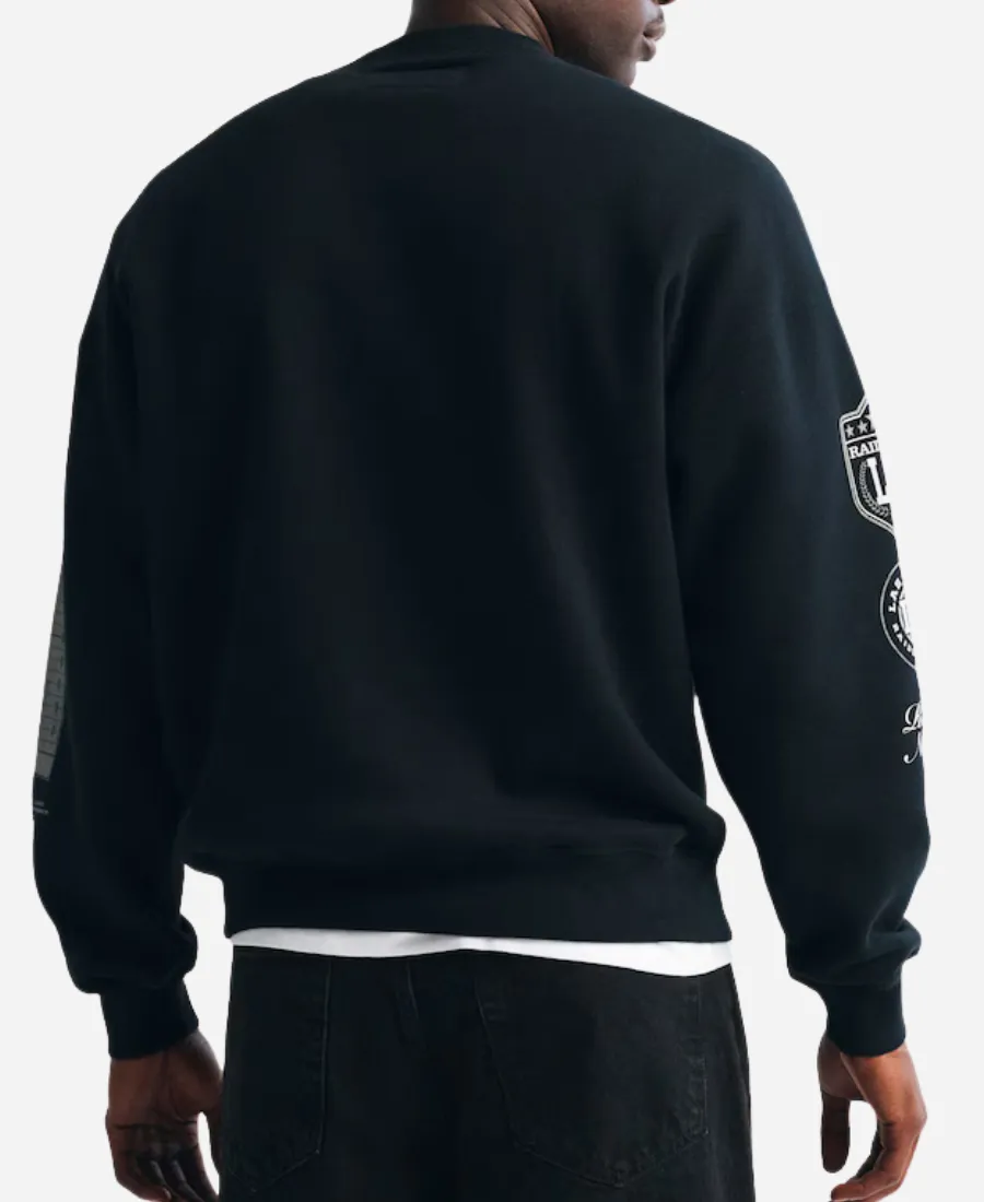 Abercrombie & Fitch Raiders Black Sweatshirt