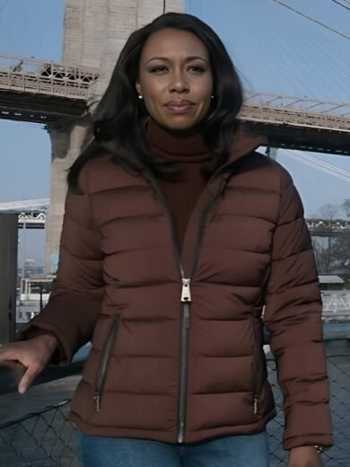 The Night Agent S2 Amanda Warren Puffer Jacket