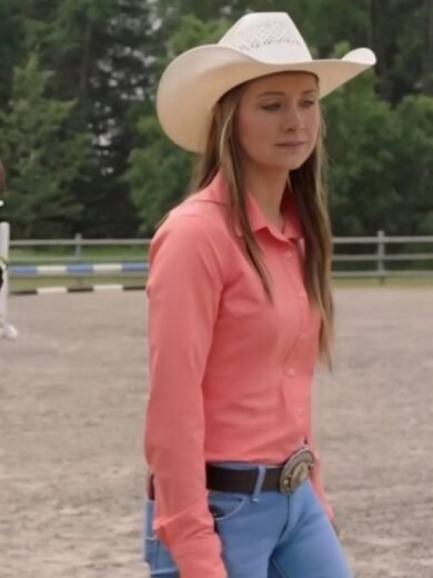 Heartland S18 Amber Marshall Pink Shirt