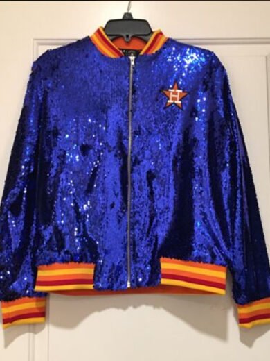 Astros Sequin Jacket