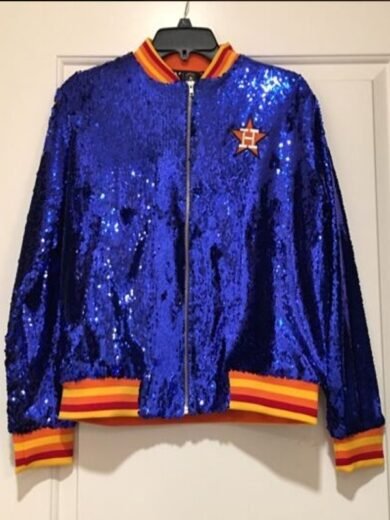 Astros sparkle jacket