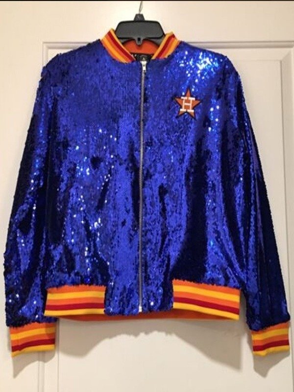 Astros sparkle jacket