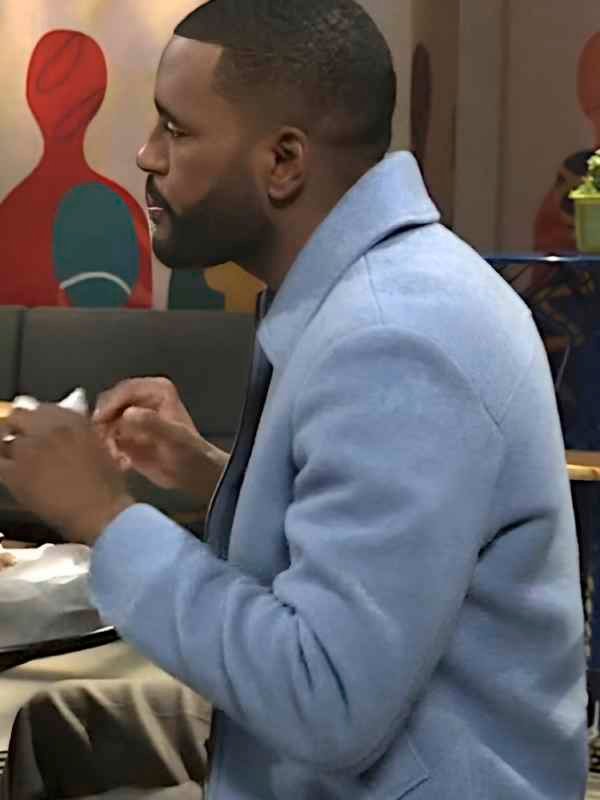 Beyond the Gates 2026 Sean Freeman Light Blue Wool Zipper Jacket