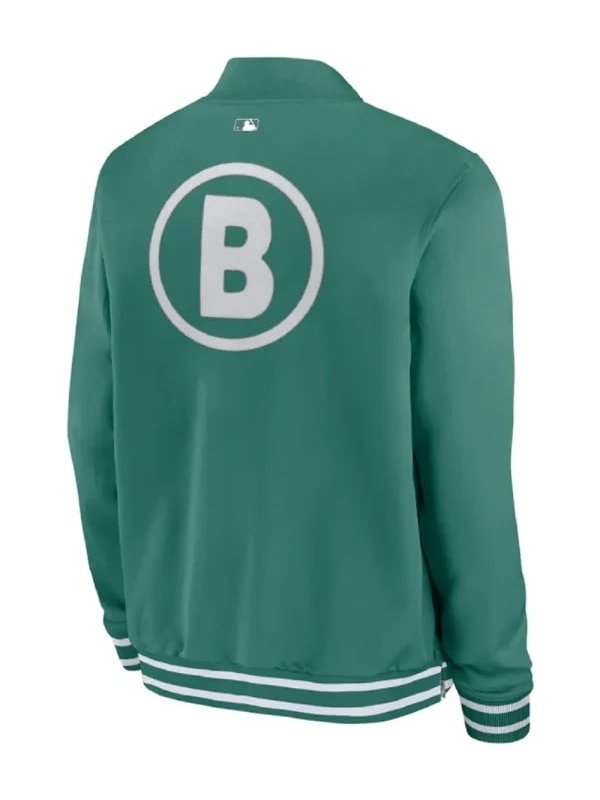 Boston Red Sox 2025 Green Bomber Jacket