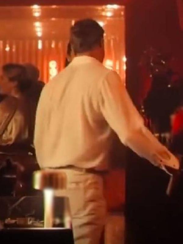 F1 The Movie 2025 Brad Pitt White Shirt